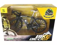 1/18 ダイキャストバイク(ブラック×シルバー) 「MOUNTAIN MATEL BIKE」