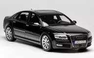 1/18 Audi A8 W12 2008(ブリリアントブラック) [MH030BK]