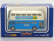 1/86 ロンドンバスRM(ブルー×ホワイト/日本製) 「ロングトミカ L8」