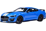 1/18 フォード マスタング シェルビー GT500 (ブルー×ホワイト・ストライプ) 「オートアート・コンポジットモデルシリーズ」 [73094]