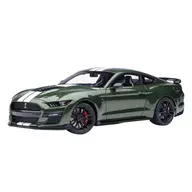 1/18 フォード マスタング シェルビー GT500 (グリーン×ホワイト・ストライプ) 「オートアート・コンポジットモデルシリーズ」 [73097]