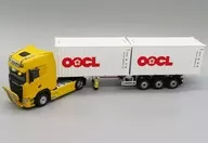 1/64 SCANIA 730S(イエロー×ホワイト) [UM003-02]
