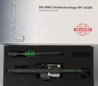 1/50 DELMAG Drill Rig RH 18/200 with rotary head BT 200(グレー×グリーン) [2515]