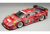 1/18 フェラーリ F40 LM ドライバー 24時間 1996 P.NAPPI/ R. DONOVAN/ T.OOTA エンジンフードマグネット着脱式 [TM18-429A]