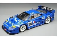 1/18 フェラーリ F40 LM パイロットペンレーシング 24時間 M.Ferte /O.Thevenin /N.Loboissetie エンジンフードマグネット着脱式 [TM18-429F]