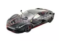 1/12 Ferrari LaFerrari Matt black with red stripes carbon fibre base-with display case [BBR1222ALO-25]