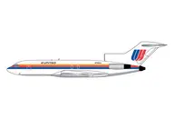 1/400 727-100 ユナイテッド航空 N7001U Saul Bass livery polished belly [GJUAL2349]