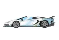 1/18 Lamborghini Aventador SVJ Roadster 2020 Ad Personam 2 tone paint (パールホワイト×アズーロテティス) [EML079F]