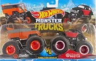 DragBus VS Volkswagen BEETLE(2台セット) 「Hot Wheels MONSTER TRUCKS」 [HDG14]