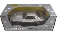 1/18 1970 Plymouth AAR Cuda(シルバー×シルバーメッキ) 「Shining Stars」 [33690]