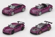 1/64 ポルシェ 911(992.1) ルビーストーンレッド セット(左ハンドル) 「ミニGTシリーズ」 [MGTS0021]