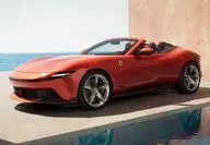 1/18 Ferrari Amalfi spider Rosso Tramonto ケース無 [P18281A]