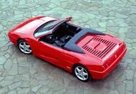 1/18 Ferrari F355 Spider manual gear Rosso Corsa - Black interior ケース付 [P18166A1V]