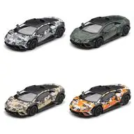 1/64 ランボルギーニ ウラカン ステラート All-Terrain 4台セット(左ハンドル) 「ミニGTシリーズ」 [MGTS0026]