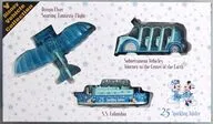 東京ディズニーシー25周年 “スパークリング・ジュビリー” トミカ3台セット 「トミカ ディズニービークルコレクション」 東京ディズニーシー限定