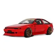 1/18 トヨタ AE86 スプリンター トレノ ワイドボディ 1986(レッド) 限定生産品 [OTM1278]