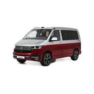 1/18 フォルクスワーゲン T6.1 カリフォルニアオーシャン 2021(レッド×シルバー) 限定生産品 [OTM1342]