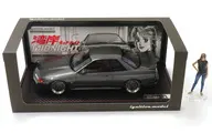1/18 NISSAN SKYLINE GT-R R32 湾岸MIDNIGHT Reina’s R(ガンメタリック) With Ms.Reina Akikawa 「湾岸MIDNIGHT」 [3595]