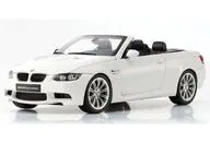 1/18 BMW M3 (E93M) コンバーチブル(アルピンホワイト) [KS08738AW]