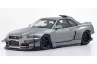 1/18 日産 スカイライン GT-R (R34) Khyzyl Saleem (マットグレー) 「samuraiシリーズ」 [KSR18068MG]