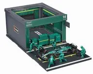 1/43 アストン マーティン アラムコ F1チーム PIT PASS セット AMR25 GP #14 F.アロンソ [BUR38460A]