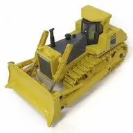 1/55 コマツ ブルドーザD375A(イエロー×ブラック) 「ダイヤペット」 [DH-2001]
