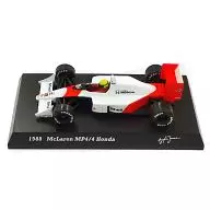 1/64 1988 McLaren MP4 / 4Honda #12 (White x Red) "Ayrton Senna Collection" Circle K Sunkus limited