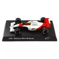 1/64 1990 McLaren MP4/5B Honda#27(白色×红色)"艾尔顿・塞纳收藏品>OK便利店・Sunkus限定