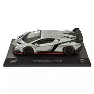 1/64 Lamborghini Veneno (Silver x Red) "Lambo Ruggiini Veneno Mini Car Collection" Circle K Sunkus limited