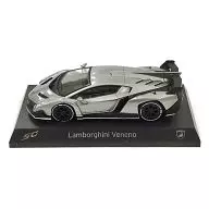 1/64 Lamborghini Veneno (Silver x White) "Lambo Ruggiini Veneno Mini Car Collection" Circle K Sunkus limited