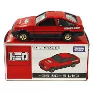 1/61 Toyota Corolla Levin (Red x Black) "Tomica" Tomica shop limited