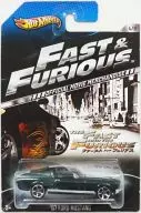 1/64 ’67 FORD MUSTANG(ダークグリーン×ホワイト) 「Hot Wheels/FAST＆FURIOUS」 [Y2134-0910]