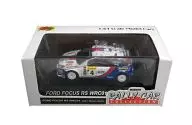 1/64FORD FOCUS RS WRC01 2001Monte Carlo MoviStar#4(白色×紅色×藍色)「拉力賽車收藏」