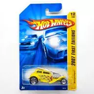 1/64 Straight Pipes(イエロー×シルバー) 「Hot Wheels 2007 FIRST EDITIONS」 [K6144-0717]