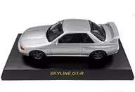 1/64 SKYLINE GT-R (prata) "Nissan Skyline GT-R Mini-Car Collection"