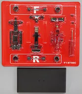1/64 Ferrari F1-87/88C G. Berger 1988 #28 (Red) "Ferrari F1 Collection" Circle K Sunkus Sanx Limited