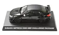 1/64 Subaru Impreza S206 nbr Challenge Package (Black) "Subaru Mini Car Collection" Circle K Sunkus Karasaza Online limited
