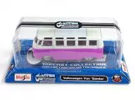 1/64 Volkswagen Van “Samba”(パープル×ホワイト) 「CUSTOM SHOP」 [14034]