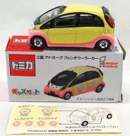 1/58 Mitsubishi I-MiEV French Wooller Car (Cream x Pink) "Mister Donut Tomica" Mister Donut Kids Set Limited