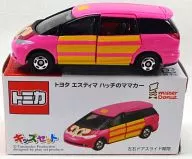 1/65 Toyota Estima Hatch Mama Car (rosa x amarelo) "Sr. Donut Tomica" "Sr. Donut Kids Set Limited