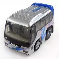 Choro-Q Metropolitan Tourist Bus (Silver x Blue) Dirección de Transporte de la Prefectura de Tokio original