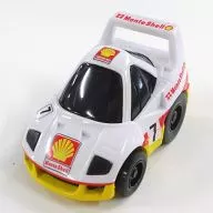 チョロQ フェラーリF40 コンペティツィオーネ モンテシェルカラー(ホワイト×レッド×イエロー)