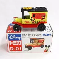 1/60 T型クラシックカー ミッキーマウス(ブラック×イエロー×レッド) 「ディズニー トミカコレクション D-01」