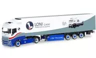 1/87 ボルボ FH Gl.冷蔵 セミトレーラー ”LONI Trucks” (ブルー×ホワイト×グレー) [304108]