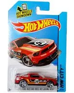 1/64' 12 FORD MUSTANG BOSS 302 LAGUNA SECA (Red x Black x Yellow) "Hot Wheels HW CITY" [BFD81-07B3]