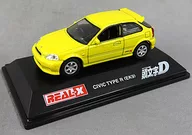 1/72 Daiki Ninomiya / CIVIC TYPE R (EK9) "INITIAL D" REAL-X die cast mini car collection