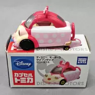 タップンタップ ミニーマウス(ピンク×クリーム) 「カプセルトミカ ディズニーモータース2 DM-18」