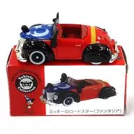 Mickey's Roadster FANTASIA (red x blue) "Tomica Disney Vehicle Collection" Tokyo Disney Resort only