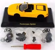 1/64 Ferrari Testarossa Spider (amarelo) "Ferrari Mini-Car Collection V" Circle K Sunkus / Sunkus Limited