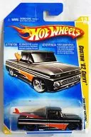 1/64 CUSTOM ’62 CHEVY(ブラック×オレンジ) 「Hot Wheels 2008 FIRST EDITIONS」 [L9928-C719]